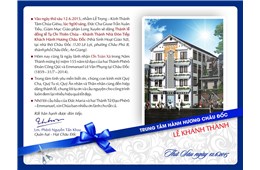 Lễ Khánh Thành Trung Tâm Hành Hương Châu Đốc ngày 12-06-2015