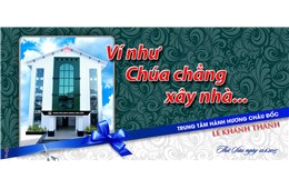 Chia sẻ về Cơng Trình Xy Dựng Nh Sinh Họat Gio Xứ, cũng l Nh Đĩn Tiếp Khch Hnh Hương Chu Đốc, nhn ngy Lễ Tạ Ơn v Khnh Thnh, 12-6-2015 