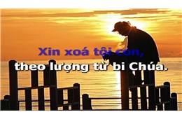 LẠY CHÚA, XIN XÓT THƯƠNG CON, VÌ CON ĐÃ NHẬN ĐƯỢC  NHỮNG TÍN HIỆU TÌNH THƯƠNG CHÚA GỌI CON