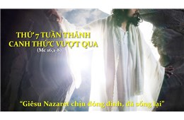 Thánh Lễ Vọng Phục Sinh B ( Mc 16,1-8 ) năm 2024