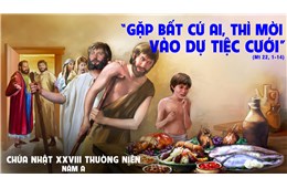 Chúa nhật XXVIII Quanh năm A ( Mt 22, 1-14 ) năm 2026