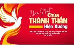 Lễ Chúa Thánh Thần Hiện Xuống A ( Ga 20,19-23 ) năm 2026