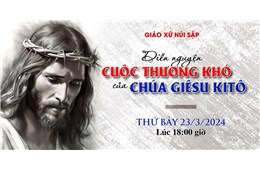 Diễn Nguyện Cuộc Thương Khó của Chúa Giê-su Ki-tô ngày 23/3/2024 phần 1